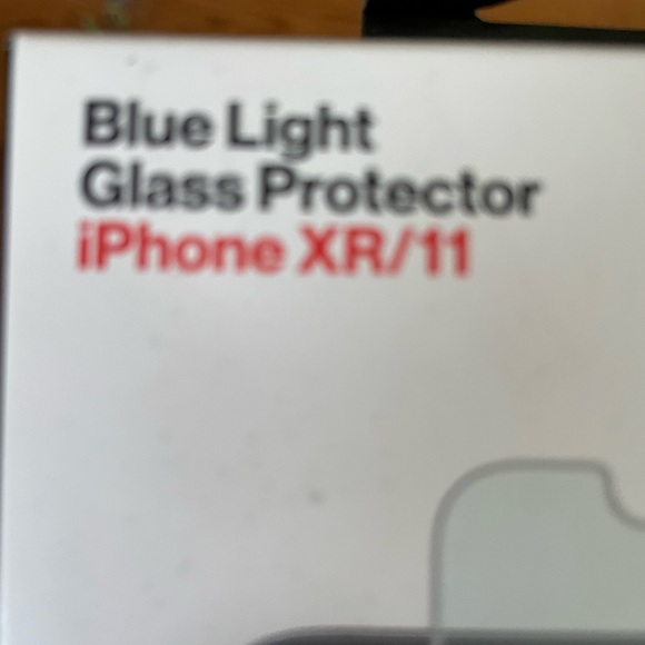 Verizon Blue Light Glass Phone Protector for IPhone XR 11 - Picture 3 of 5